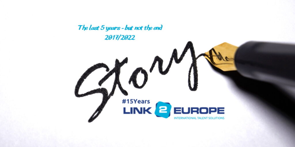 Link2europe the last 5 years, but not the end